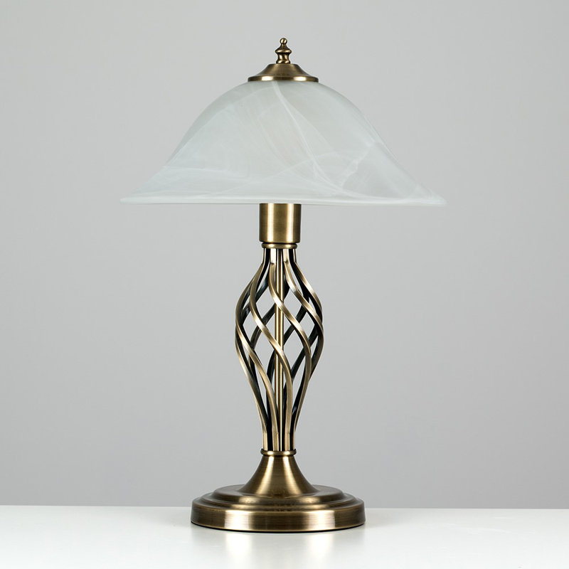 Mancia Metal Table Lamp, Yes, Antique Brass