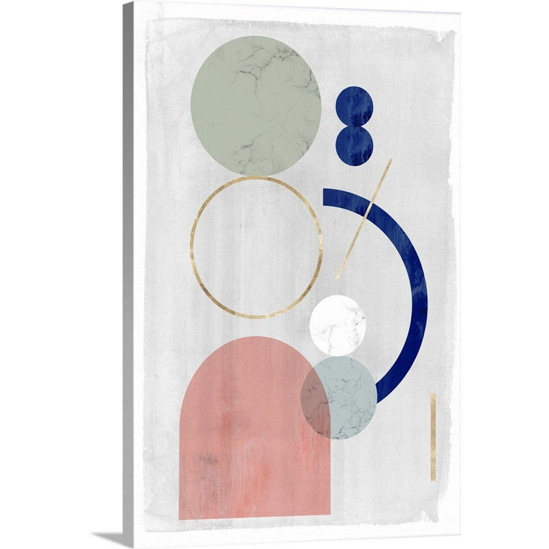 «Joy et philosophie II», reproduction sur toile, Toile tendue, H 48 po x l 32 po x P 1,25 po