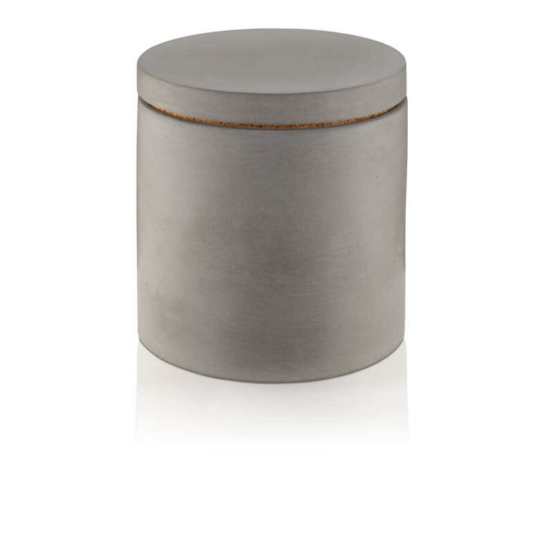 Stoneware Jar, Gray