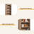 Bookcase With 1 Drawer