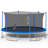 14FT  Trampoline With Safety Enclosure Net,Heavy Duty Jumping Mat And Spring Cover Padding For Kids And Adults,  Ladder