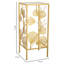 SQUARE GOLDEN METAL CORNER TABLE