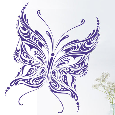 Adhésif décoratif papillon