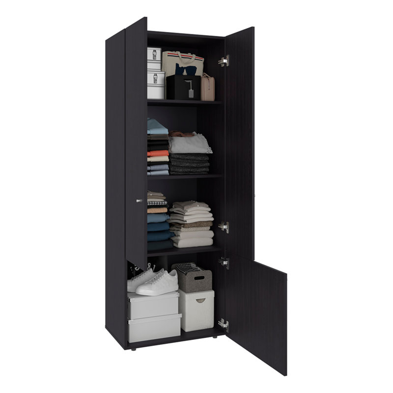 Soham Armoire Extension Duo, Bedroom, Black