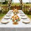 Petits vases bol pour table de mariage