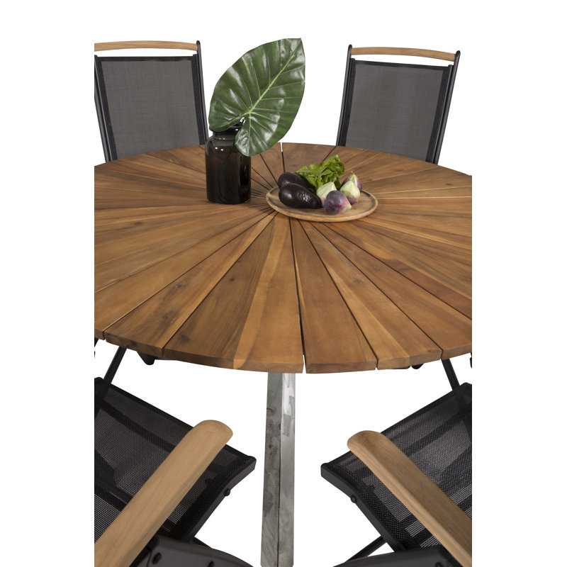 Stutz 6 - Person Patio Dining Set with Round Table
