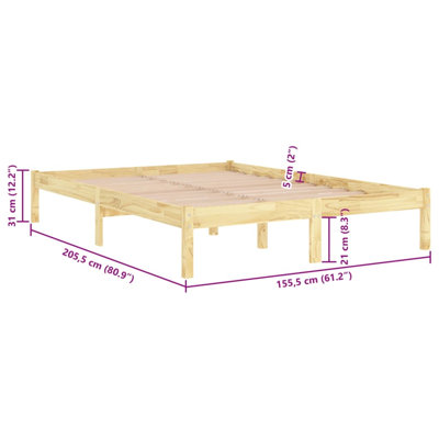 Garang Solid Wood Bed