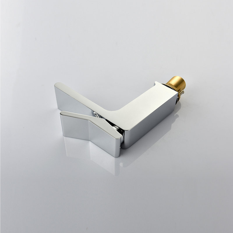Single-Hole Single-handle Bathroom Faucet with Drain Assembly, Chrome