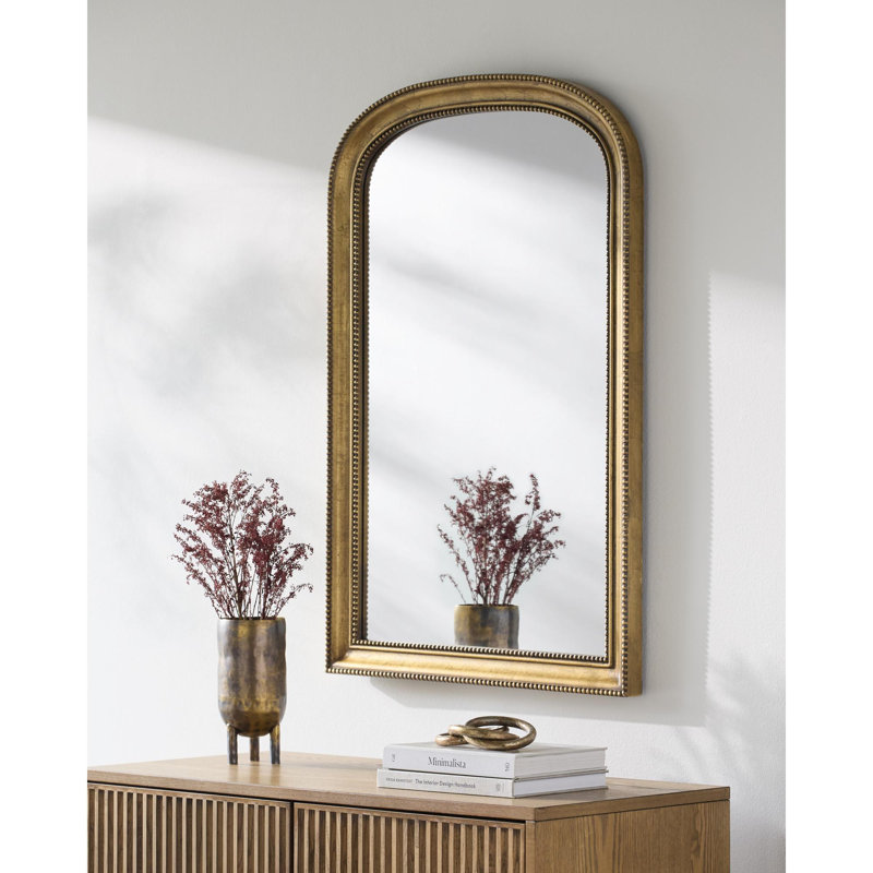 Claritha Mirror, 42" x 30", Gold