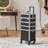 Margonda Aluminum 4 Compartment Makeup Organizer