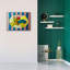 «The Giraffe» par Valery Vecu Quitard, art mural sur toile-233562229