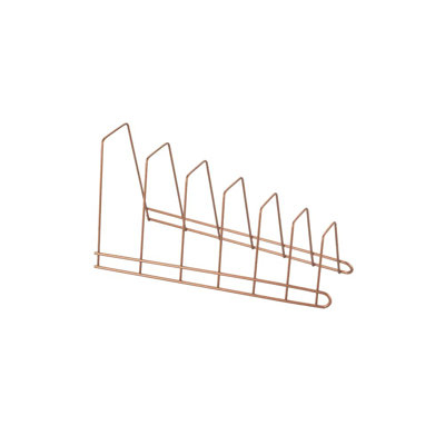Skye Copper Cricket Plate Rack