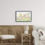 Cadre flottant Three Bunnies In The Grass, design par Lee Ann Sanders-445403979-445403977
