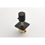 Robinet de douche 3/4". Poignée en laiton réglable. Résistant à la rouille. Noir mat. Installation et montage faciles. 87 mm x 57 mm, 820 g. Poignée résistante à la corrosion et à la rouille. Installation facile.