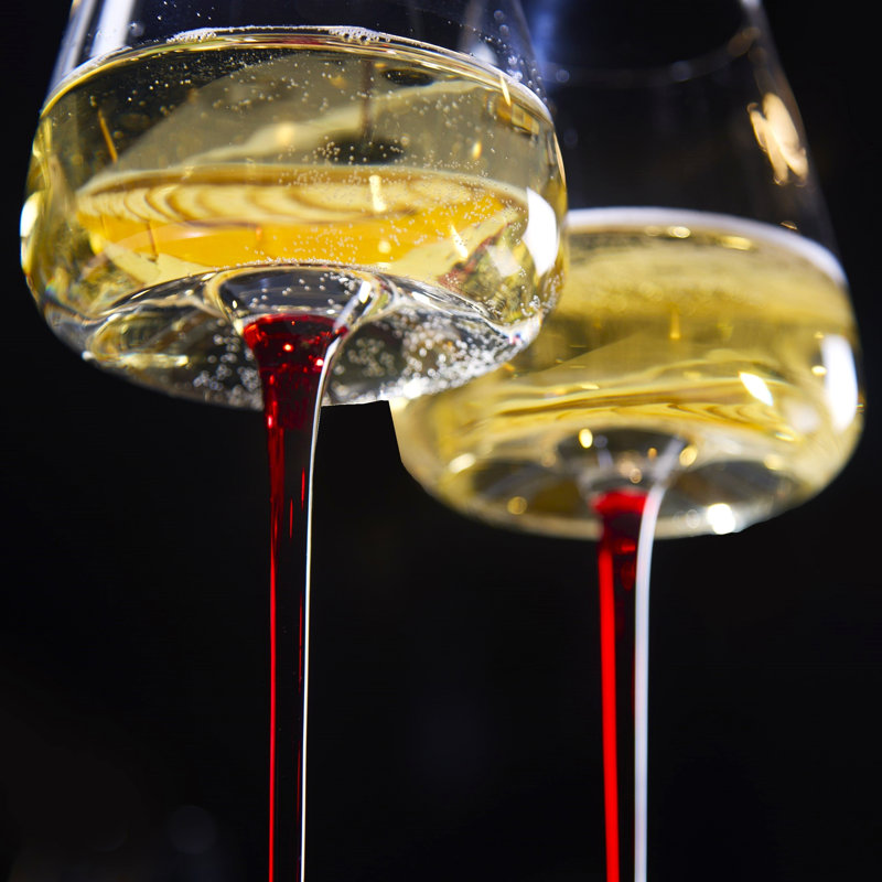 Extra Large Concave Wine Glasses , 16oz