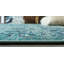 Tapis oriental bleu clair / bleu marine / bleu / ivoire Colfin-22568124