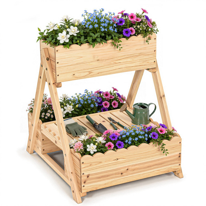 Wood Planter