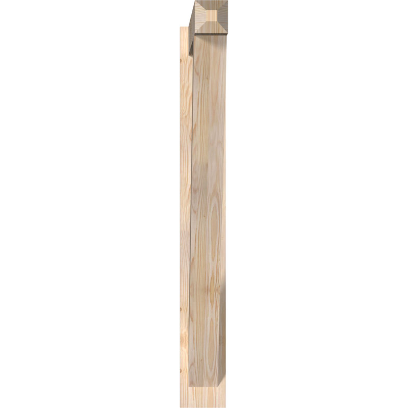 Artisan traditionnel en bois rustique, P 38 po x H 46 po, Sapin Douglas de 5 1/2 po (lisse)