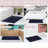 Schoenberger 2-Piece 100% Cotton Bath Rug with Spray Latex Non-Slip Backing Set -918269525