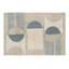 Regina Giménez Hand Tufted Wool Moroccan Area Rug in Sea Shell/Almond Frost/Smoke Blue/Sandstone
