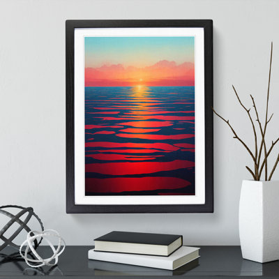 XV1022-4814X Unbeatable Ocean Sunset - Print