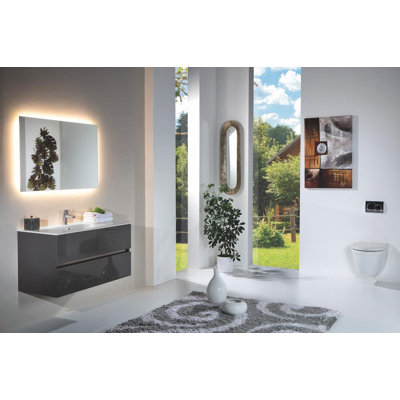 Meuble-lavabo simple 40 po avec comptoir
