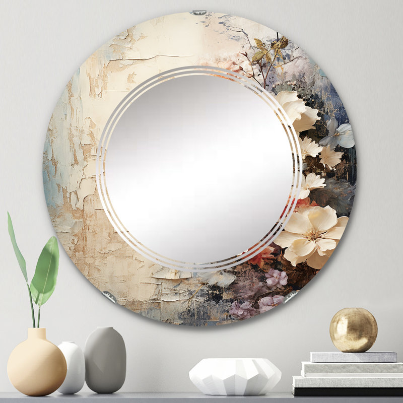 Miroir mural Zlate, 24 po x 24 po