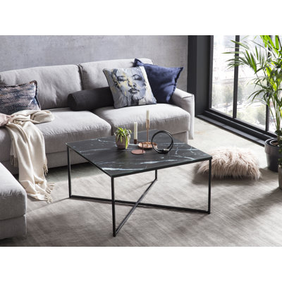Aines Cross Legs Coffee Table
