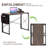 Keld Metal Base Computer Desk-1888076974