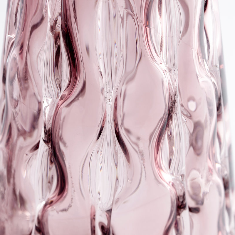 Geneva Glass Table Vase, 17.5" H x 8" W x 8" D