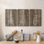 Ensemble de 3 peintures sur toile Barnwood Wonderland-589275136