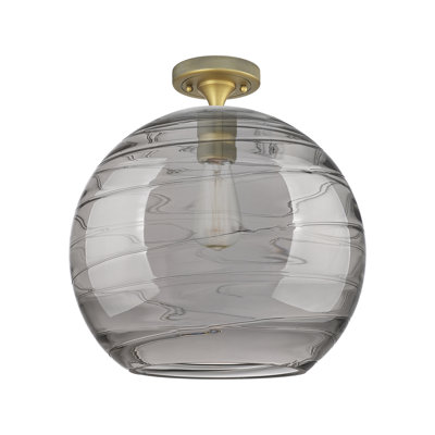Plafonnier encastré tourbillon 1 lumière Saavedra