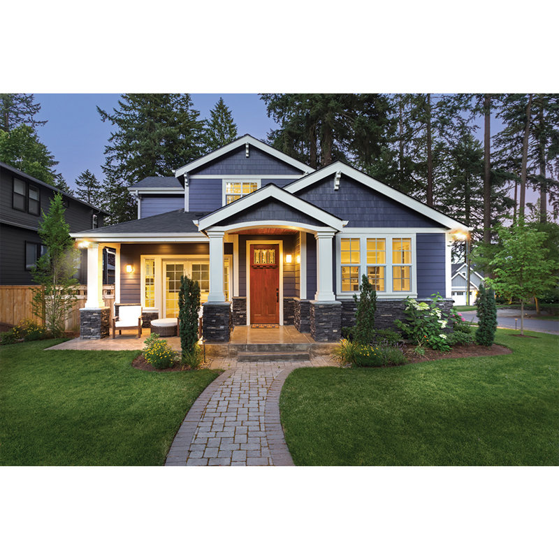 All-Pro LED Outdoor Security Flood Light with Motion Sensor, White