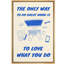 «Love What You Do, Office Decor», impression sur toile encadrée pour chambre principale-106766904-106766908