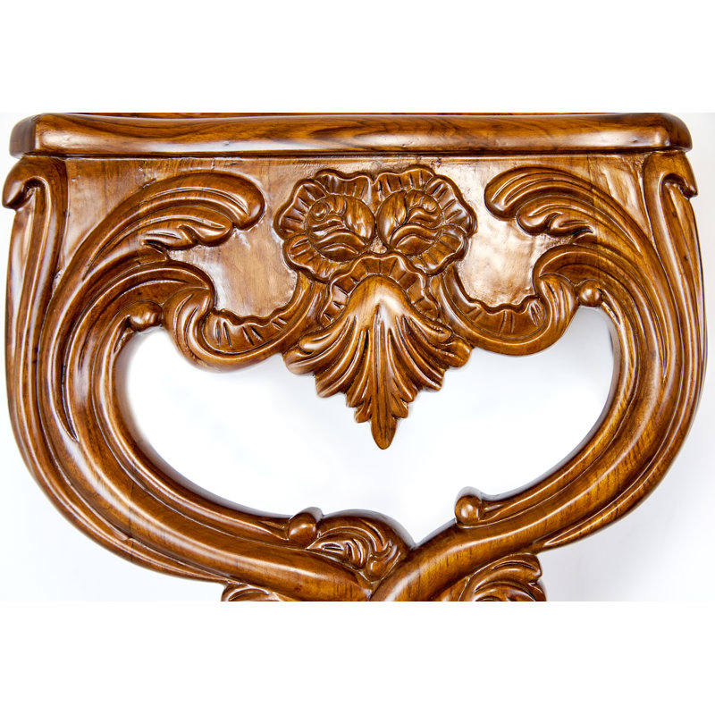Italian Style Rose Wall Shelf