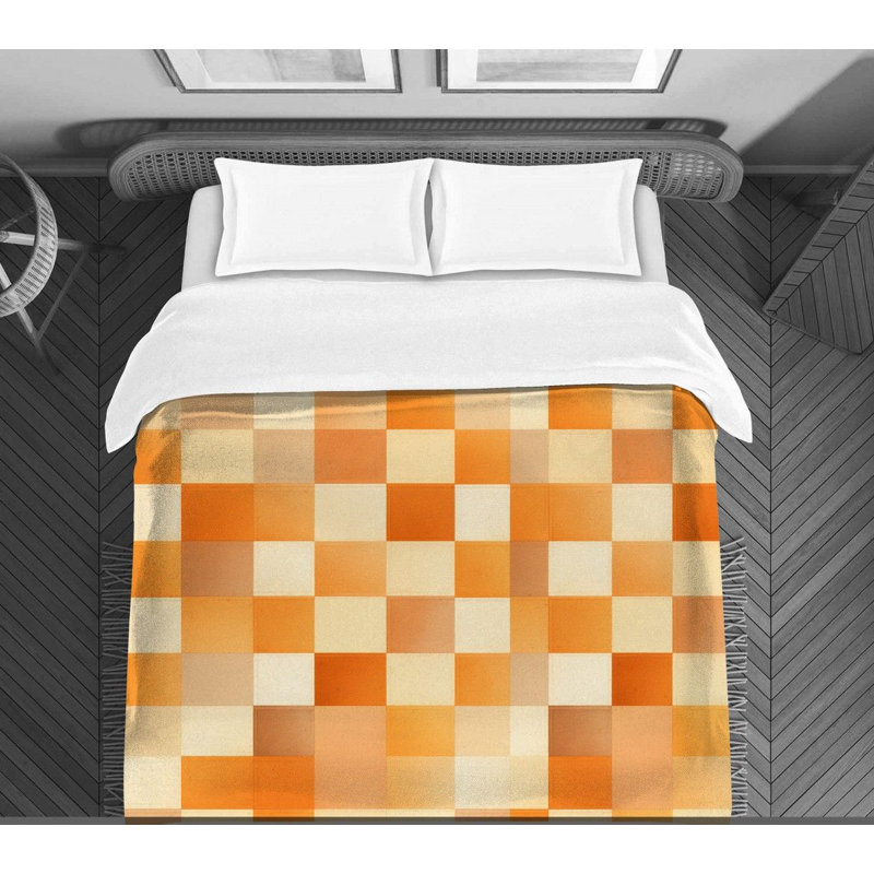 Checkered Comforter, King Comforter