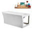 Baignoire autoportante 59 "avec drain interne Streamline-101697693
