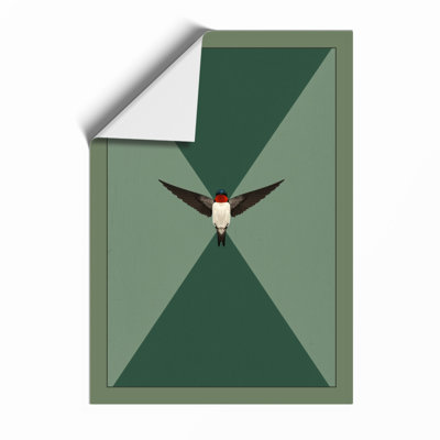 Stillness Overhead Minimalist - Framed Print