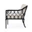 Southport Iron Upholstered Outdoor Lounge Chair