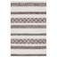 Tapis rayé en laine / coton tissé à la main Atousa-2007350066