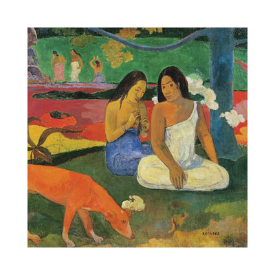 Arearea , 1892 by Paul Gauguin - Wrapped Canvas Gallery-Wrapped Canvas Giclée