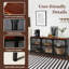 Armoire de rangement de style industriel de style industriel contre le mur