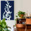 « Indigo Butterfly Falls II », reproduction d’art sur toile tendue-1682061421