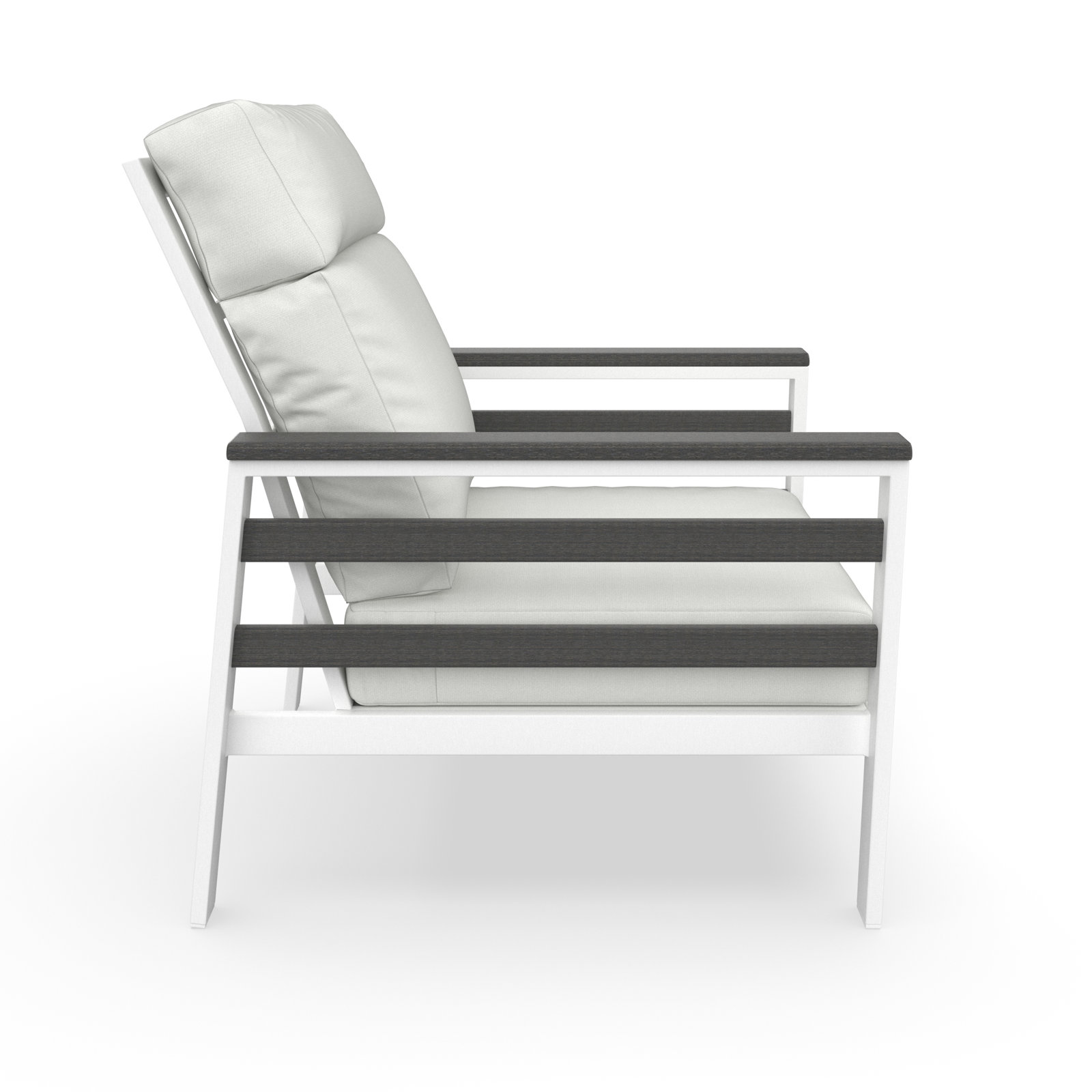 Townsend Sunbrella® Patio Lounge Chair, Canvas White