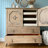 Retro Solid Wood Accent Cabinet