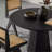 Black Round Solid Wood Dining Tables-1721882085