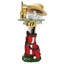 On Par Golf Bag Sculptural Glass Side Table