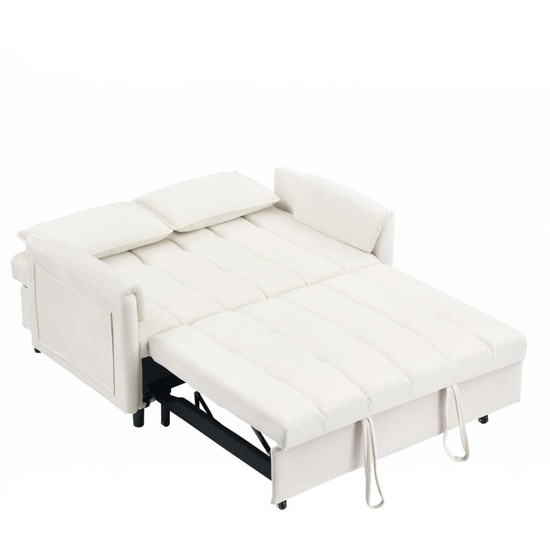 Canapé-lit 52 po, Beige