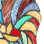 15.25"H Rusty the Rooster-Stained Glass Window Panel