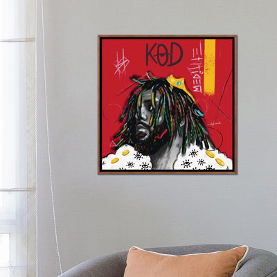 KOD JCole Square by Nuwarhol  Painting Print